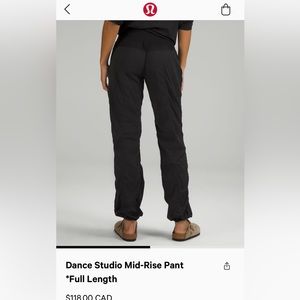 LULU DANCE STUDIO PANT 🖤